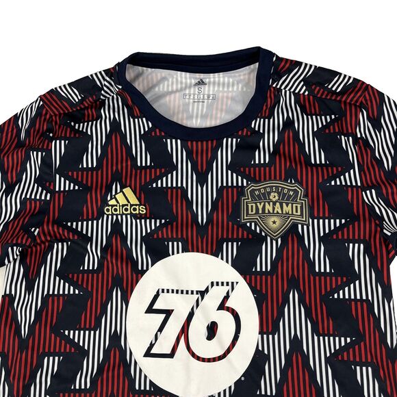 Mens MLS Adidas Houston Dynamo Americana Soccer Jersey Size Small - Picture 2 of 8